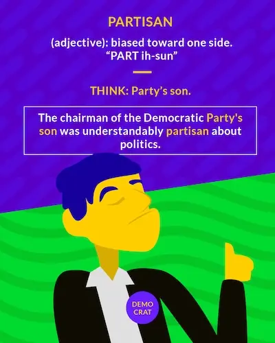 Partisan cartoon