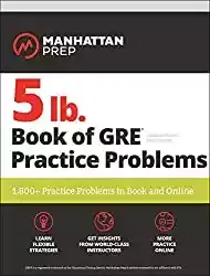 Manhattan 5-lb. GRE book